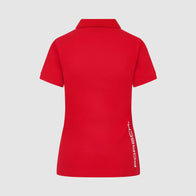 PORSCHE FW WOMENS POLO - red