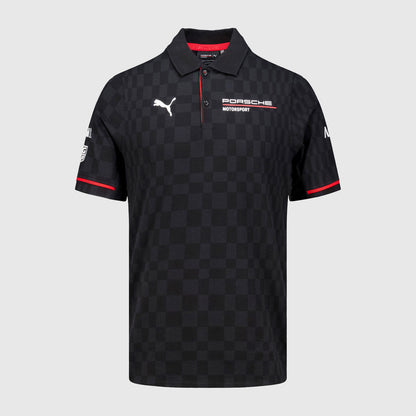 PMS RP MENS TEAM POLO - black