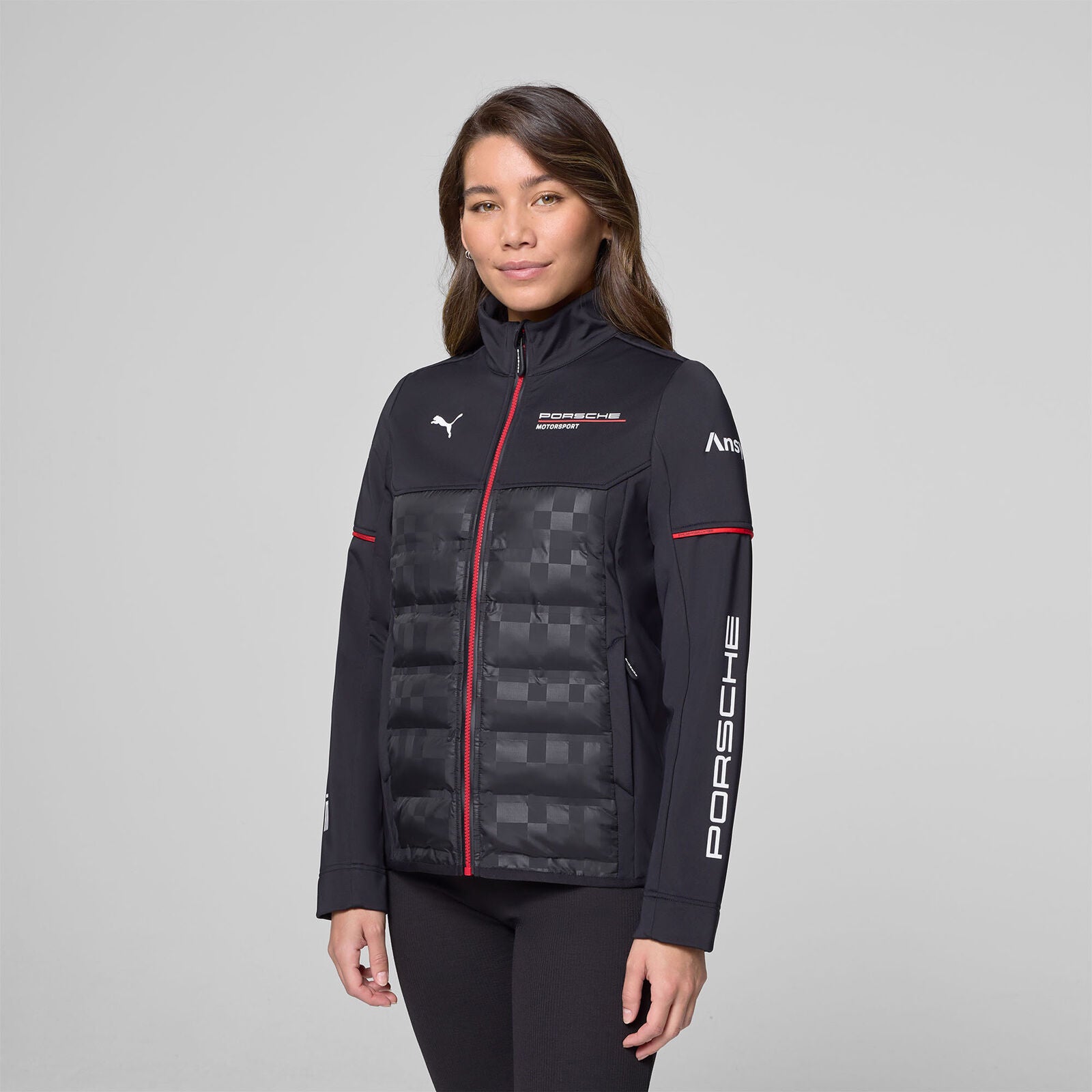 PMS RP WOMENS TEAM HYBRID JACKET - black