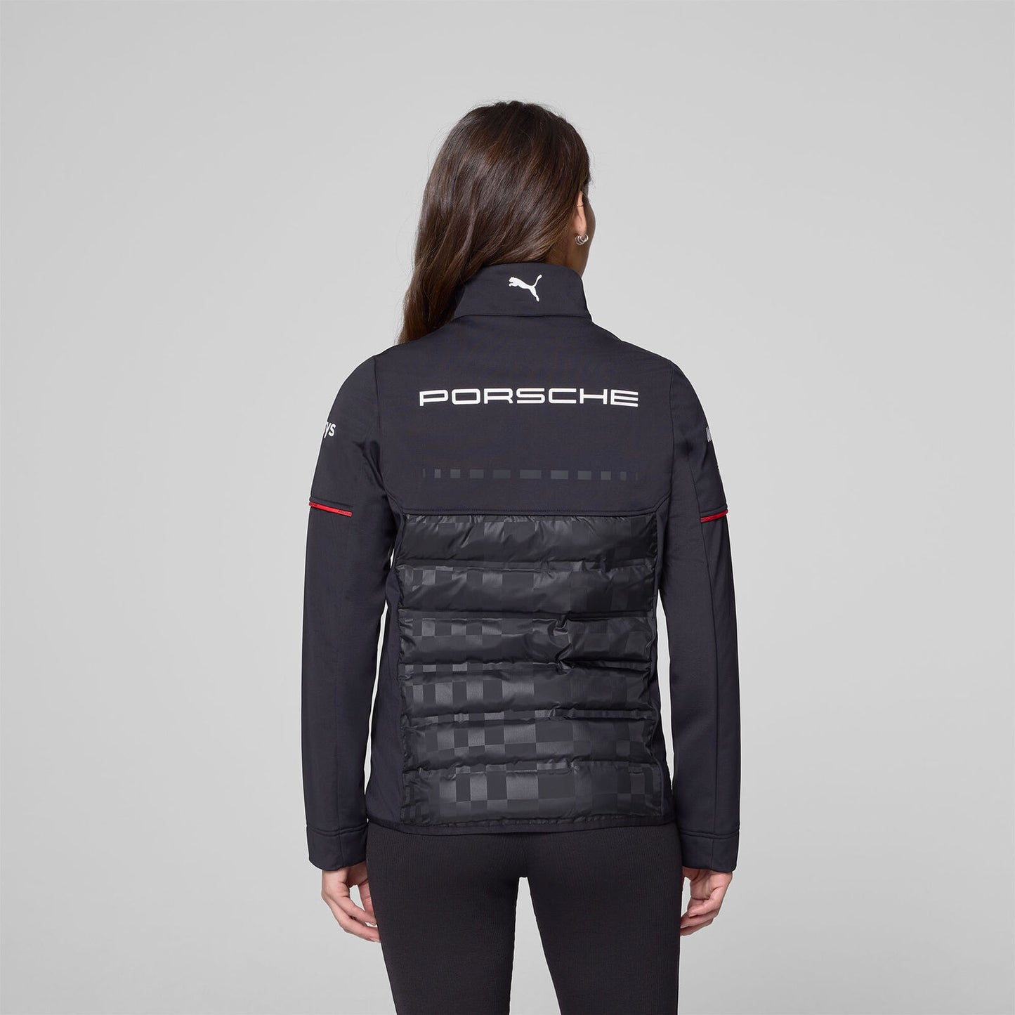 PMS RP WOMENS TEAM HYBRID JACKET - black