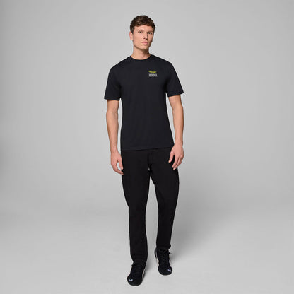 AMF1 FW MENS WIREFRAME GRAPHIC TEE - black
