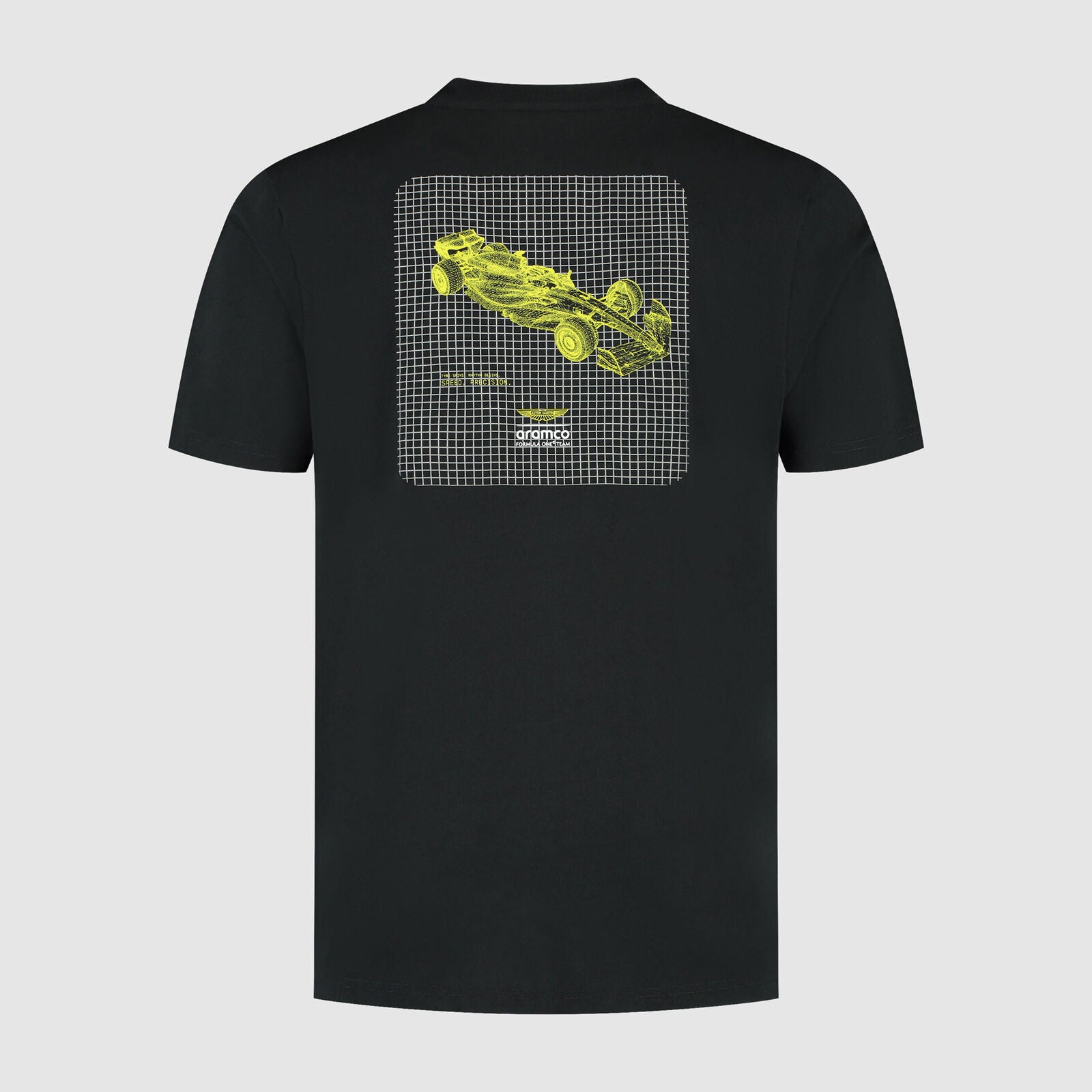 AMF1 FW MENS WIREFRAME GRAPHIC TEE - black