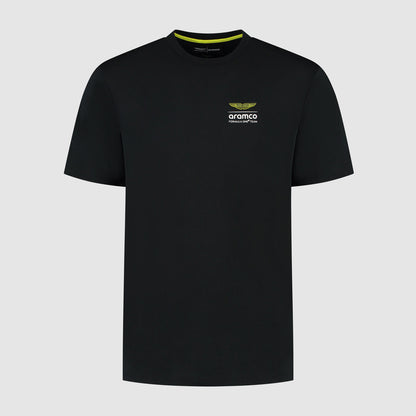 AMF1 FW MENS GRID GRAPHIC TEE - black