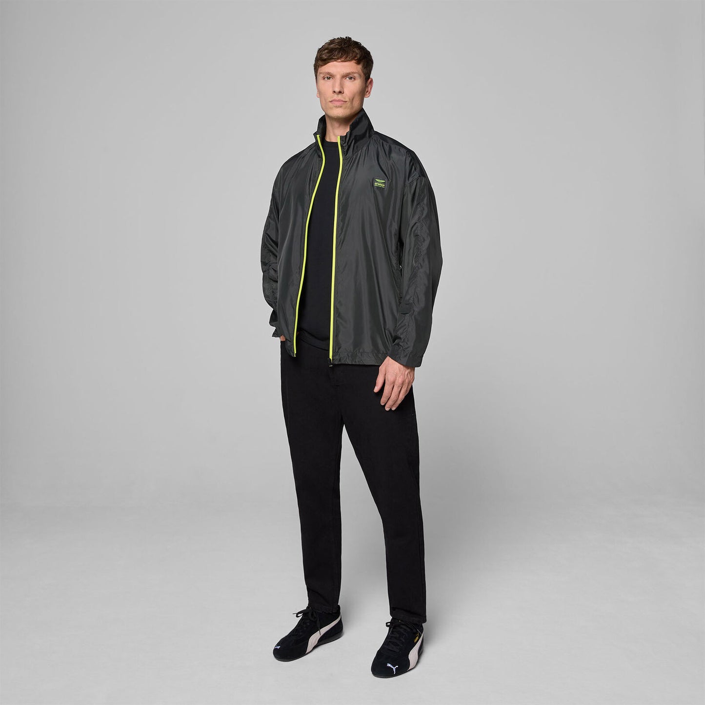 AMF1 FW TECH LIGHTWEIGHT JACKET - black