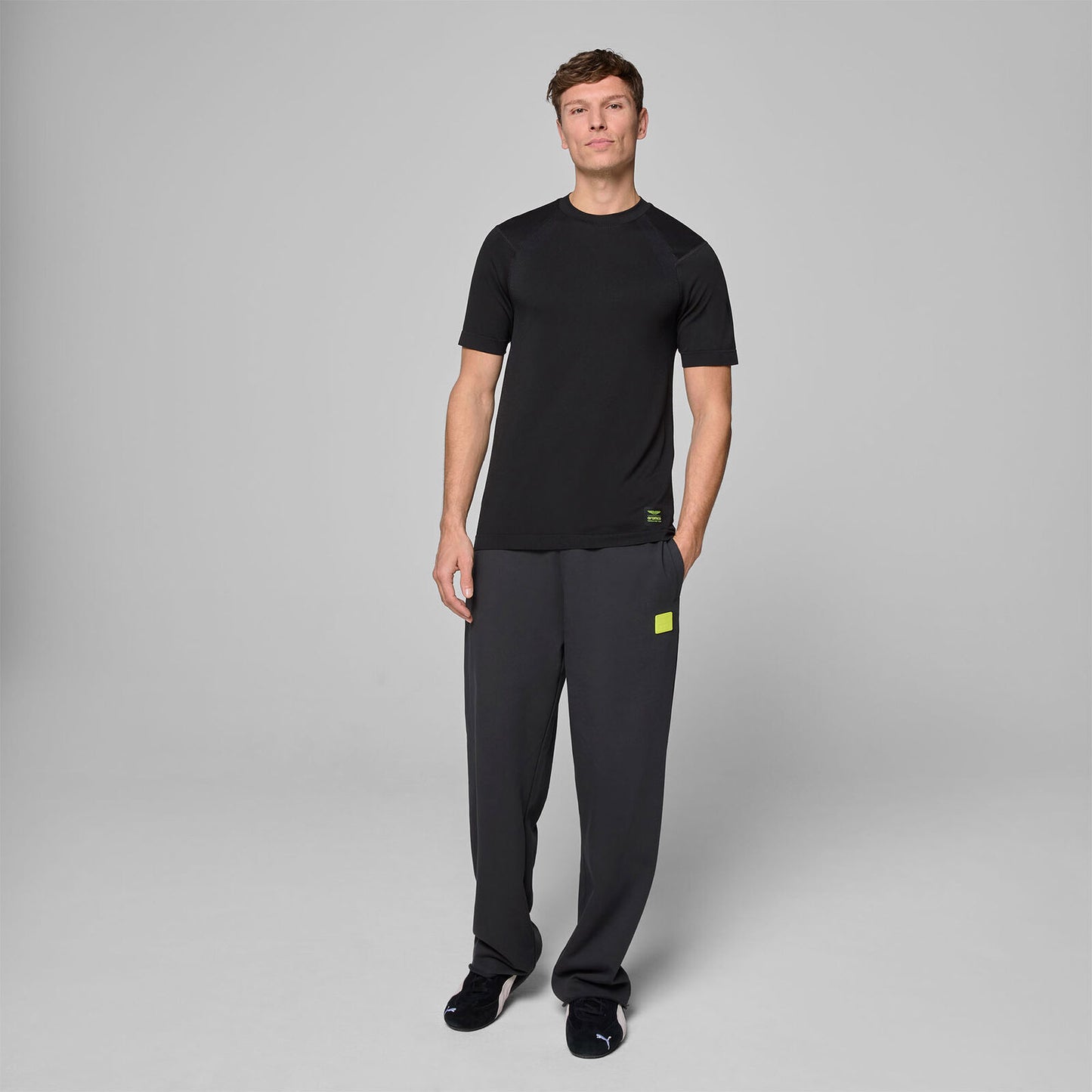 AMF1 FW MENS SEAMLESS TEE - black