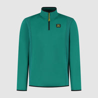AMF1 FW MENS  1/4 ZIP SWEAT - green
