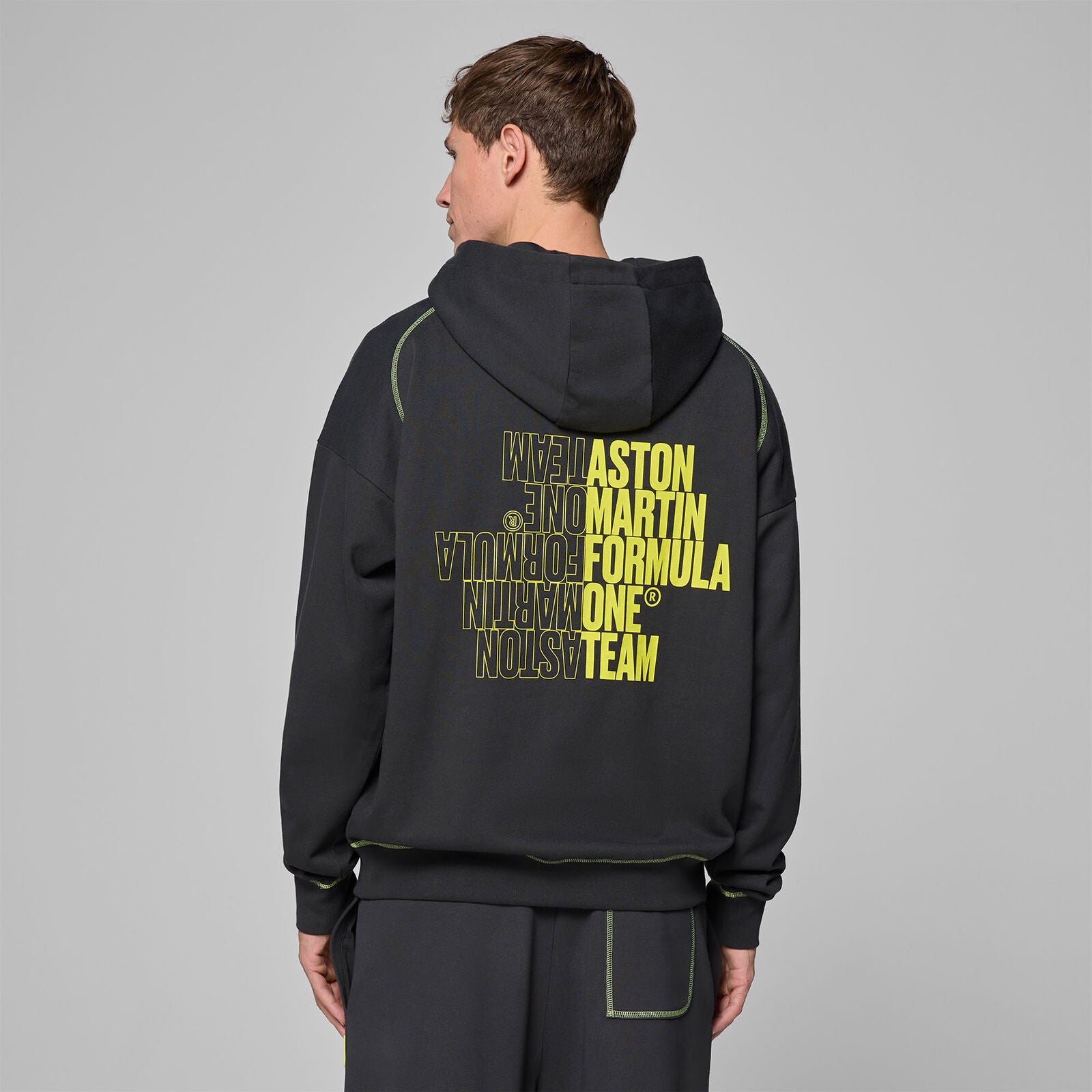 AMF1 FW MENS HOODY - black