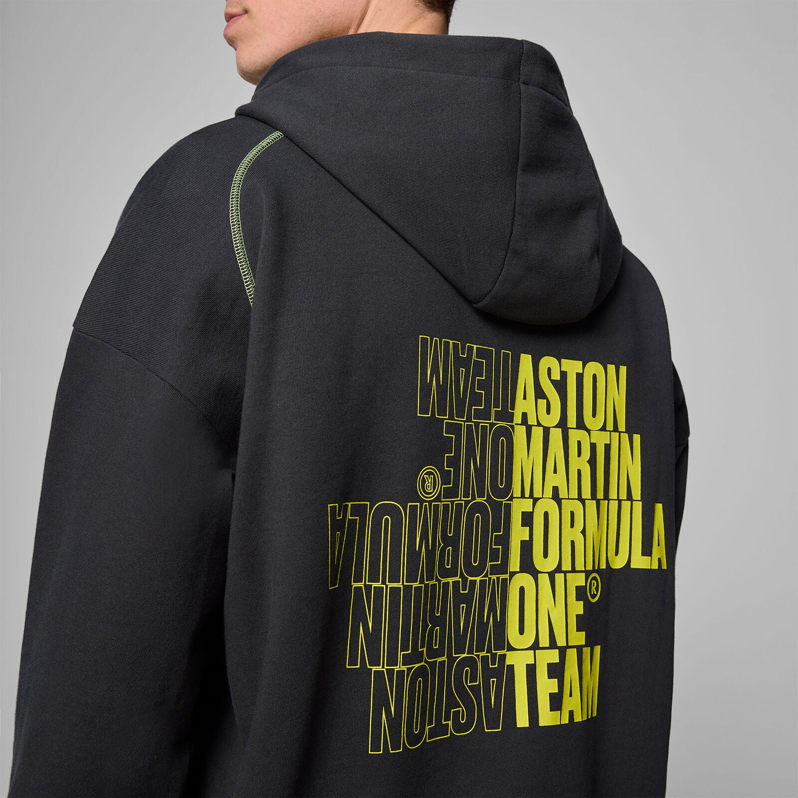 AMF1 FW MENS HOODY - black
