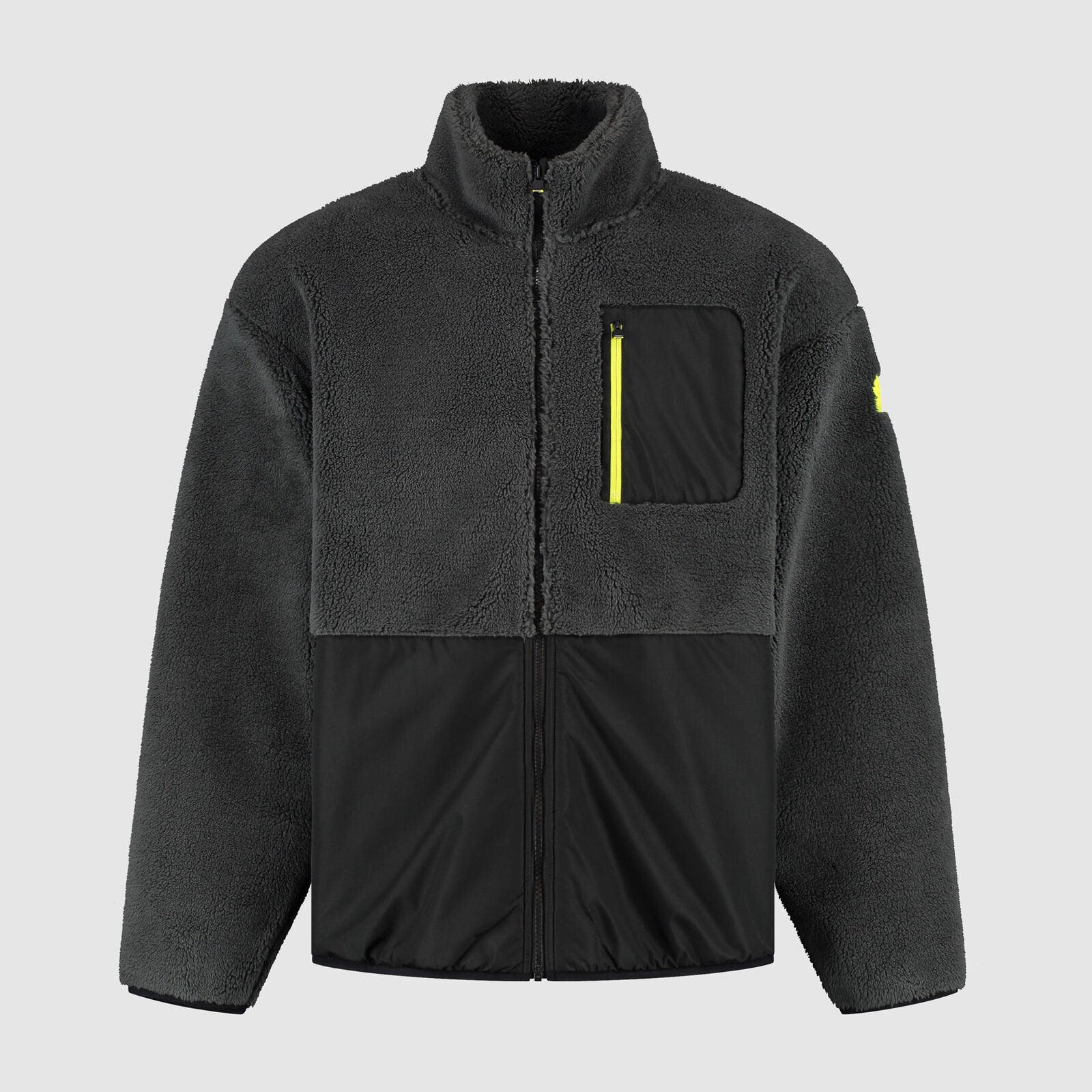 AMF1 FW TECH SHERPA JACKET - black