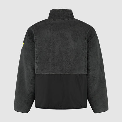 AMF1 FW TECH SHERPA JACKET - black