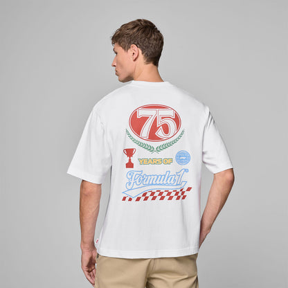 F1 FW LEGACY GRAPHIC TEE - white