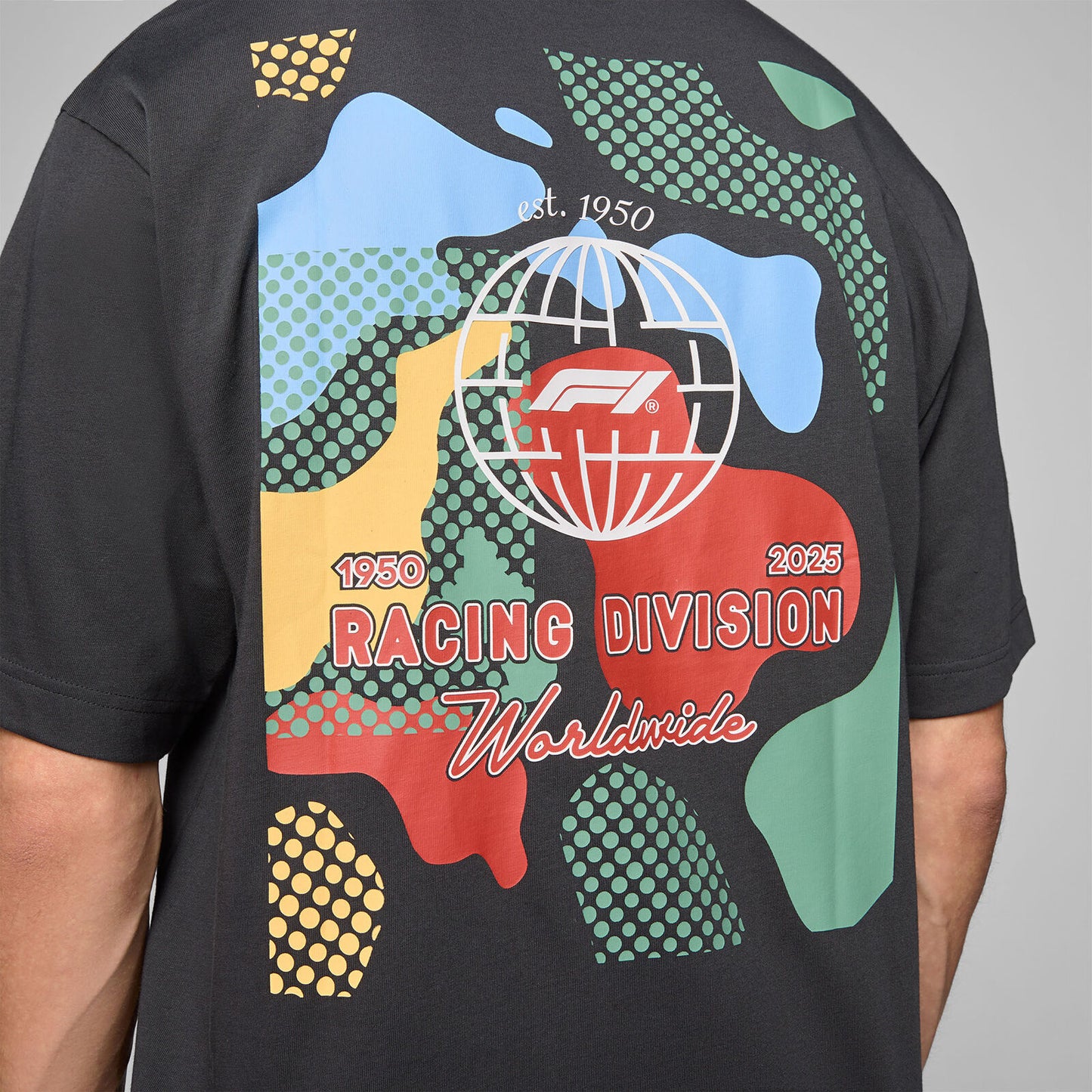 F1 FW CAMO GRAPHIC TEE - black