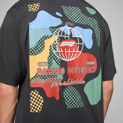 F1 FW CAMO GRAPHIC TEE - black