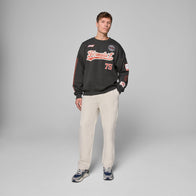 F1 FW HERITAGE GRAPHIC CREW SWEAT - black