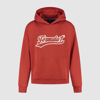 F1 FW HERITAGE GRAPHIC HOODY - red