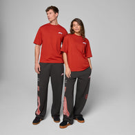 F1 FW HERITAGE LOGO TEE - red