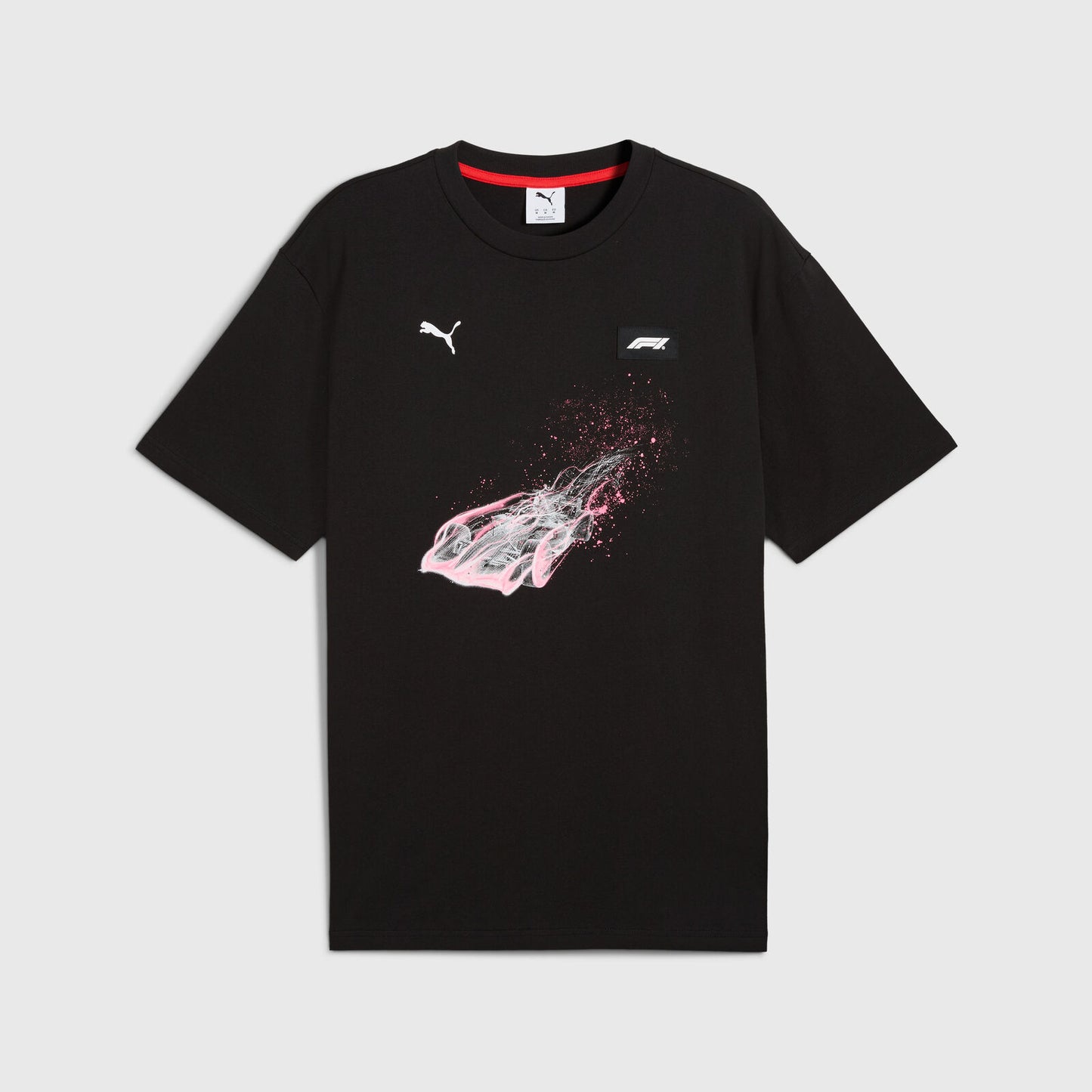 F1 LS SPEED SPLASH TEE - black
