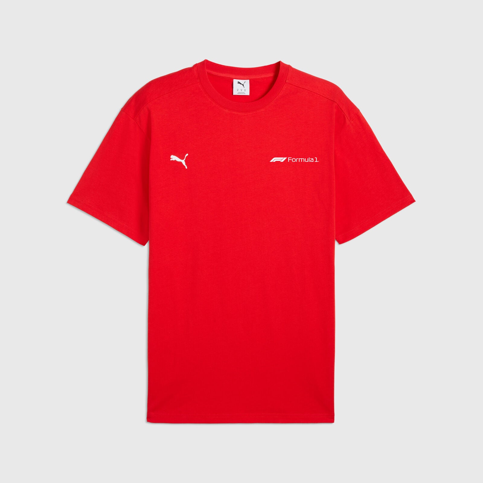 F1 ESS+ TEE - RELAXED - red