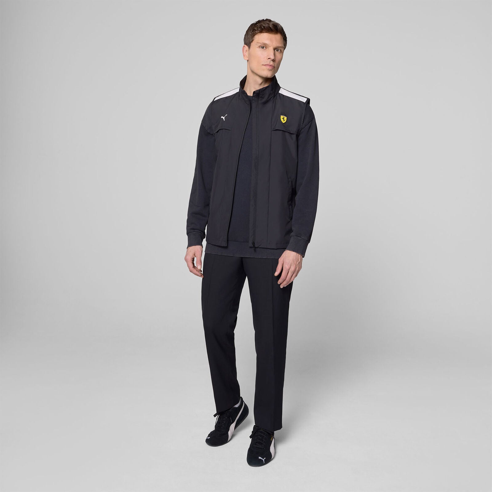 SF FW GILET - black