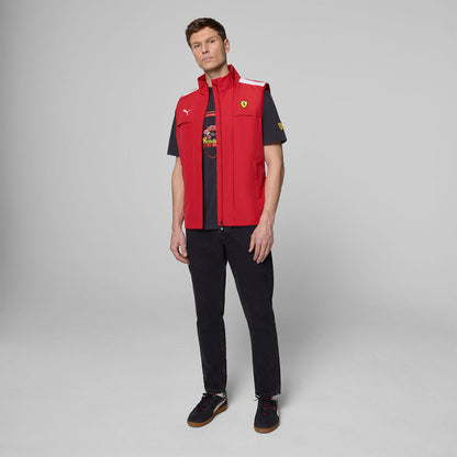 SF FW GILET - red