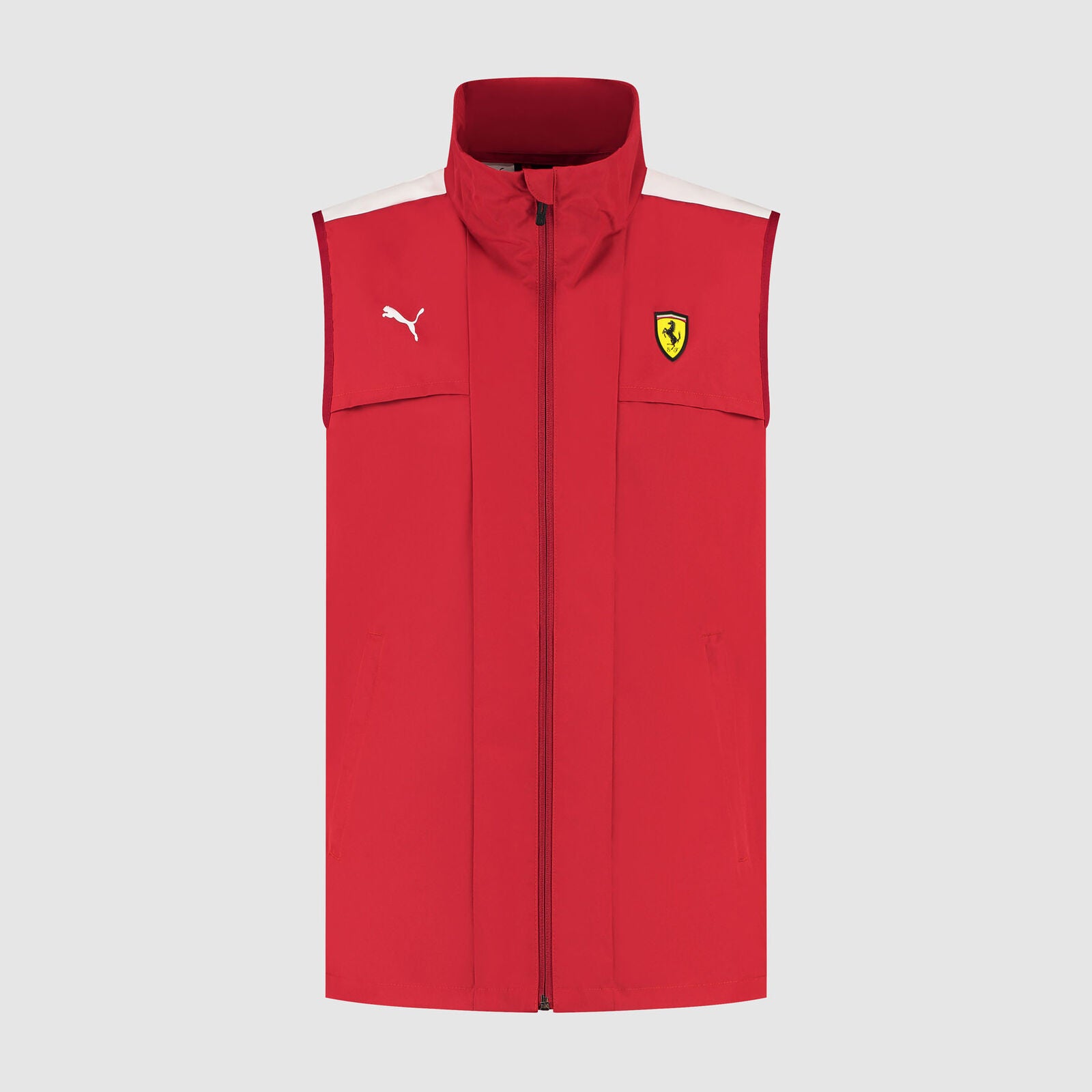 SF FW GILET - red