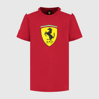 SF KIDS LARGE SHIELD TEE - red