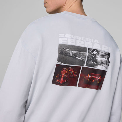 SF FW Driver Crew Sweatshirt - mid grey