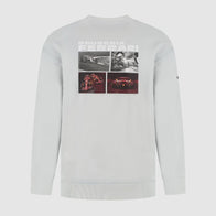 SF FW Driver Crew Sweatshirt - mid grey