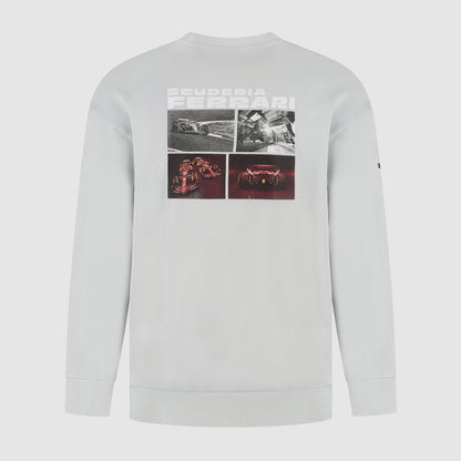 SF FW Driver Crew Sweatshirt - mid grey