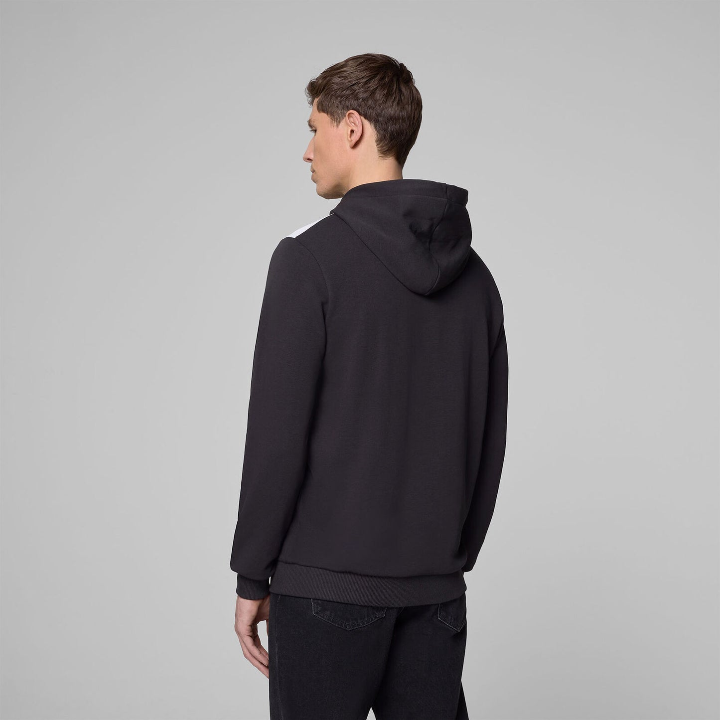 SF FW LARGE SHIELD HOODY - black