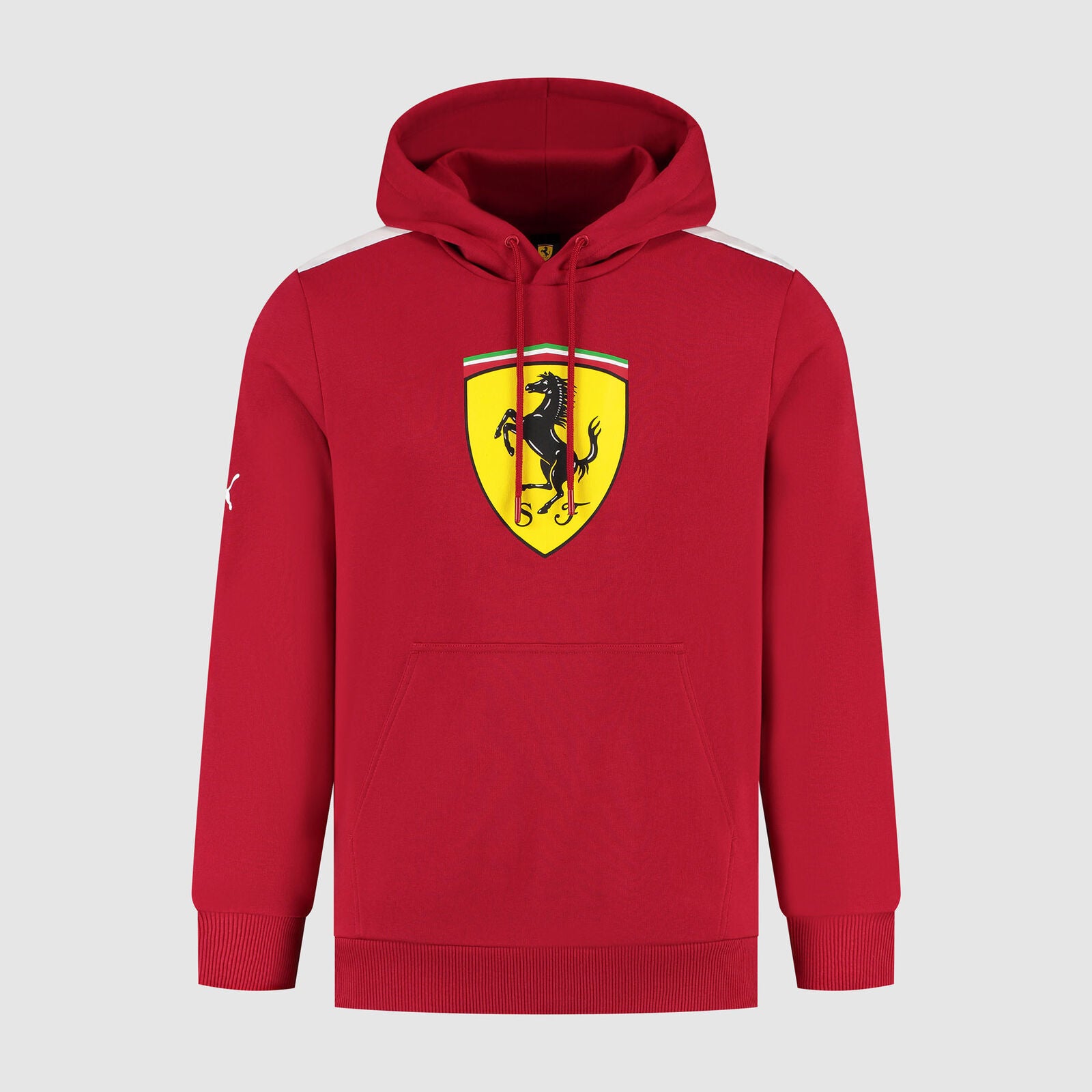 SF FW LARGE SHIELD HOODY - red