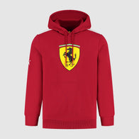 SF FW LARGE SHIELD HOODY - red