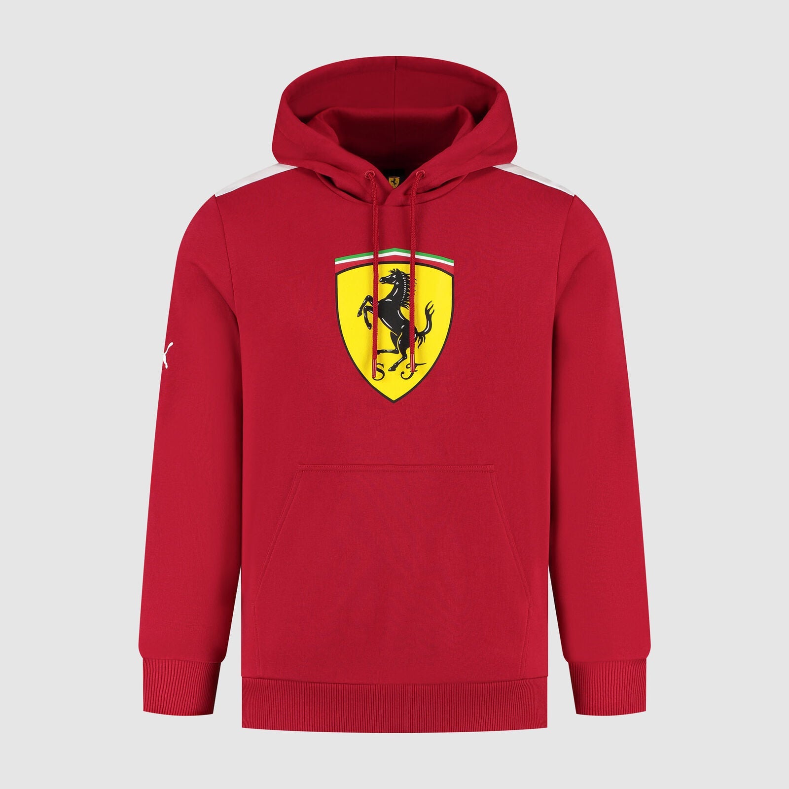 SF FW LARGE SHIELD HOODY - red