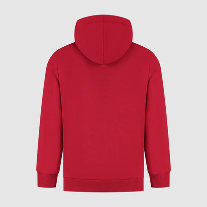 SF FW LARGE SHIELD HOODY - red