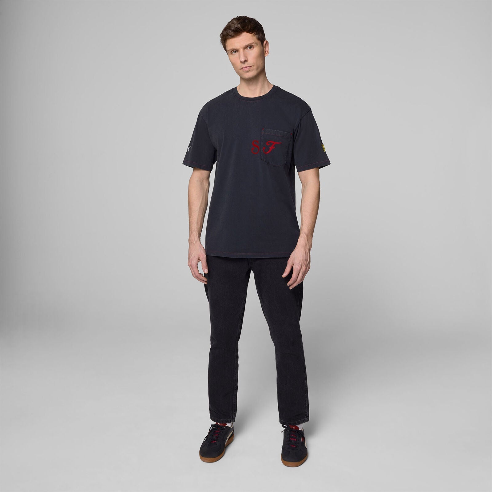 SF FW GRAPHIC TEE - black
