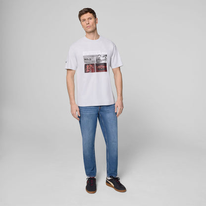 SF FW DRIVER TEE - mid grey