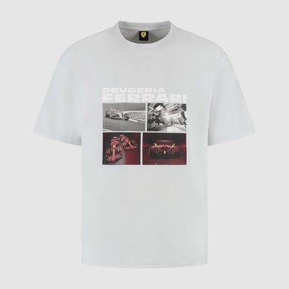 SF FW DRIVER TEE - mid grey