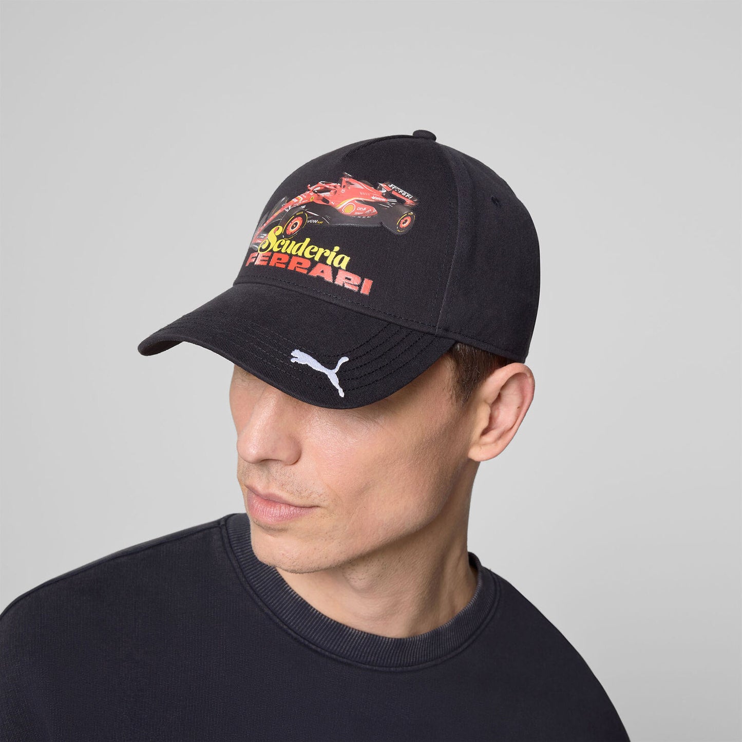 SF FW GRAPHIC CAR CAP - black