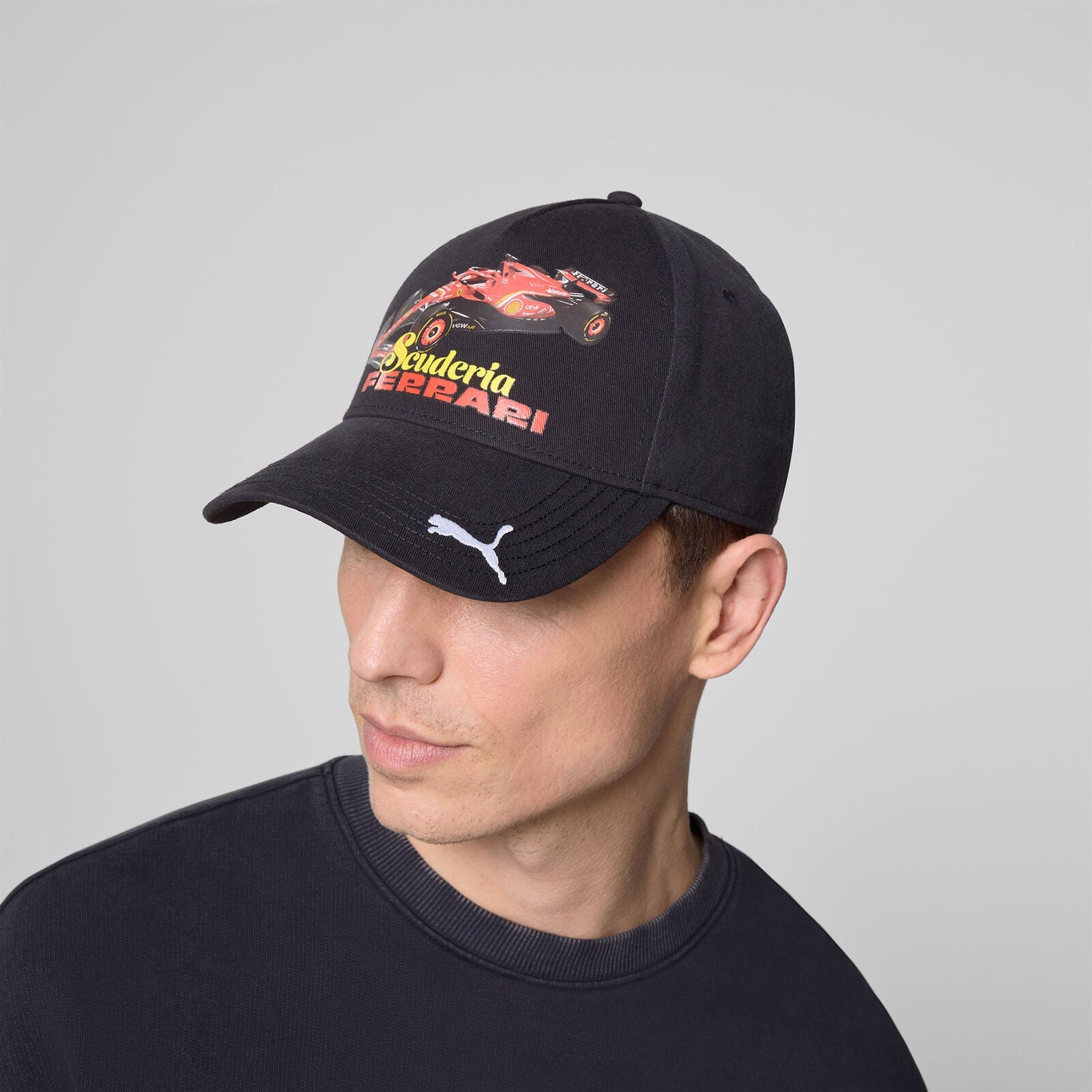SF FW GRAPHIC CAR CAP - black