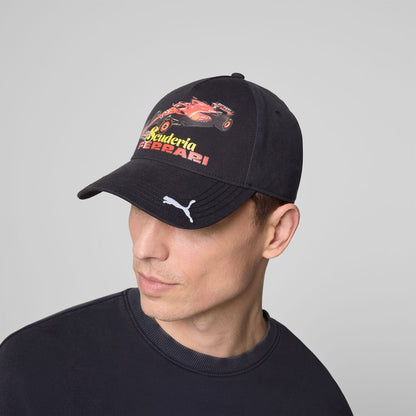 SF FW GRAPHIC CAR CAP - black