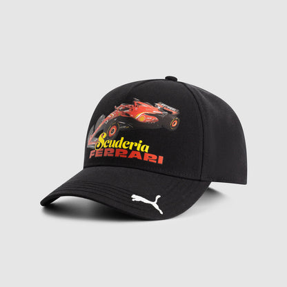 SF FW GRAPHIC CAR CAP - black
