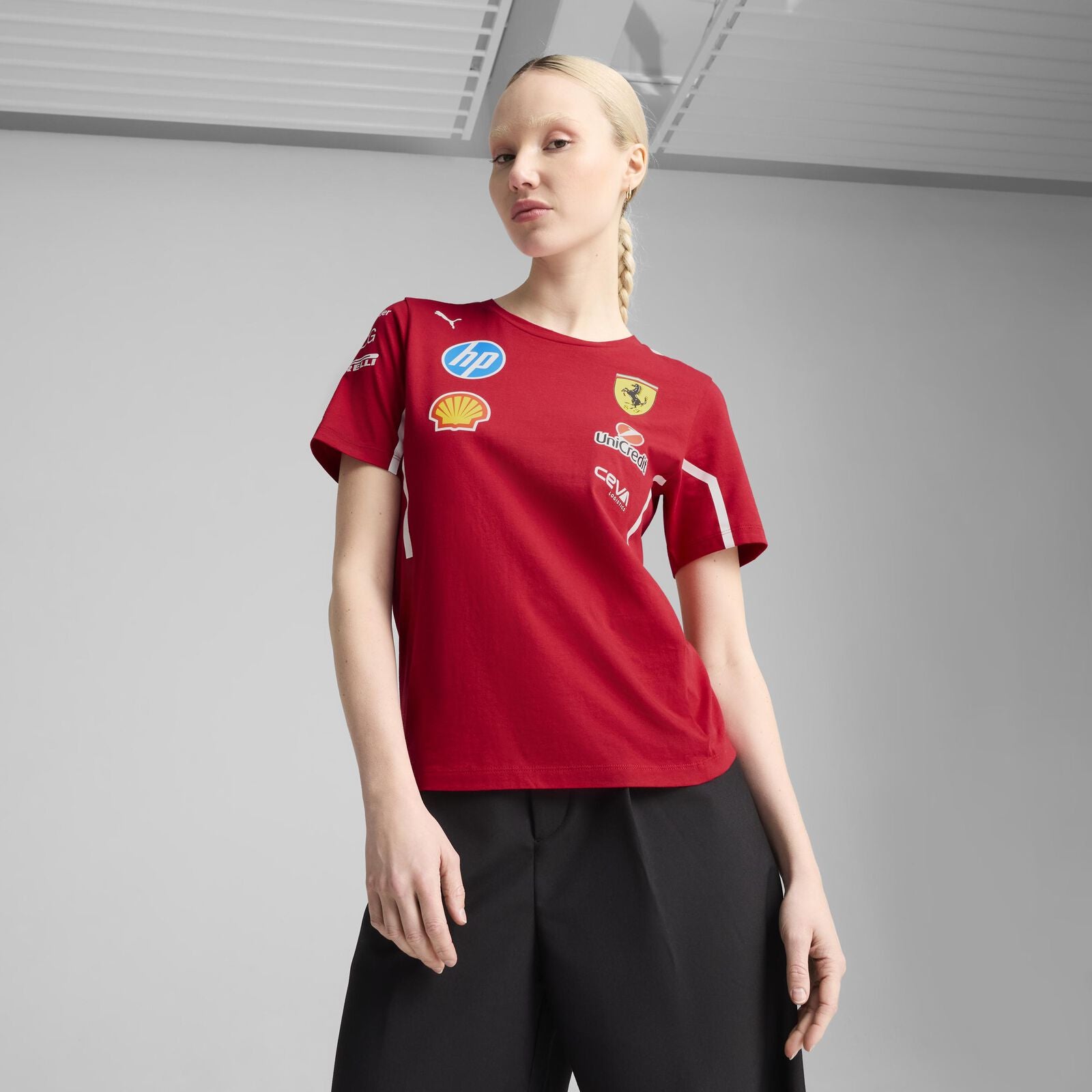 SF RP TEAM WOMENS TEE - red