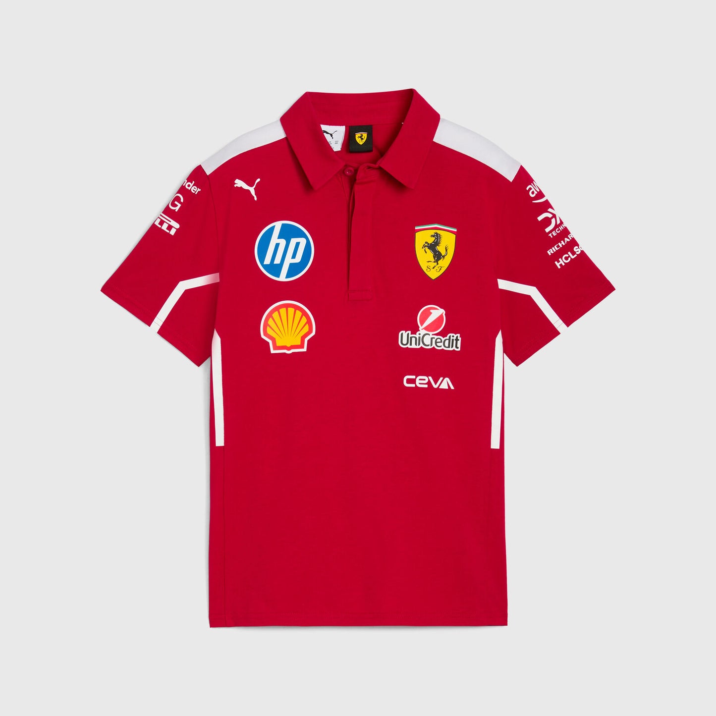 SF RP TEAM POLO KIDS - red