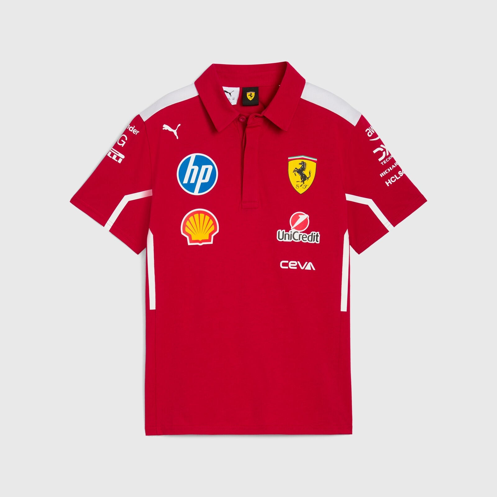 SF RP TEAM POLO KIDS - red