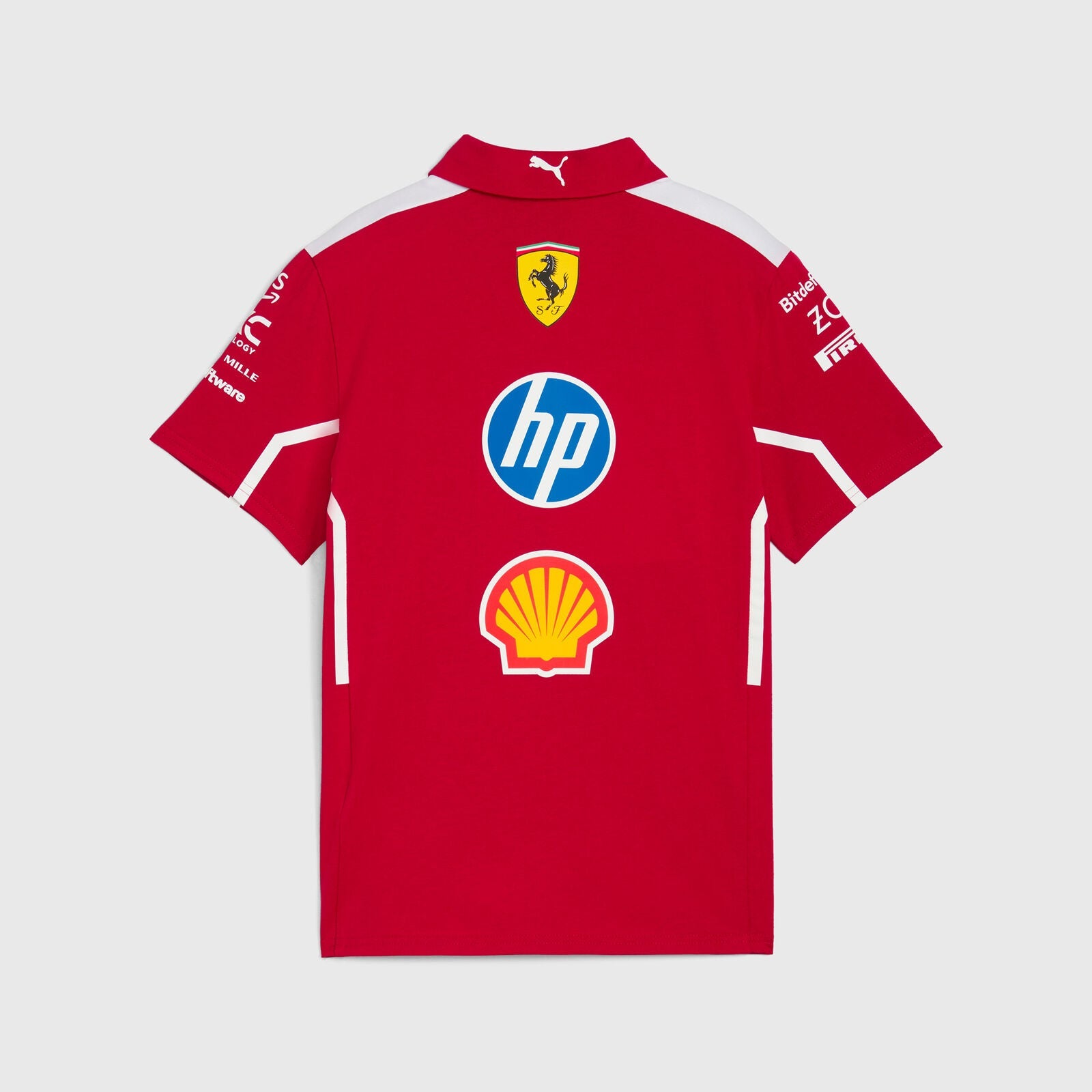 SF RP TEAM POLO KIDS - red