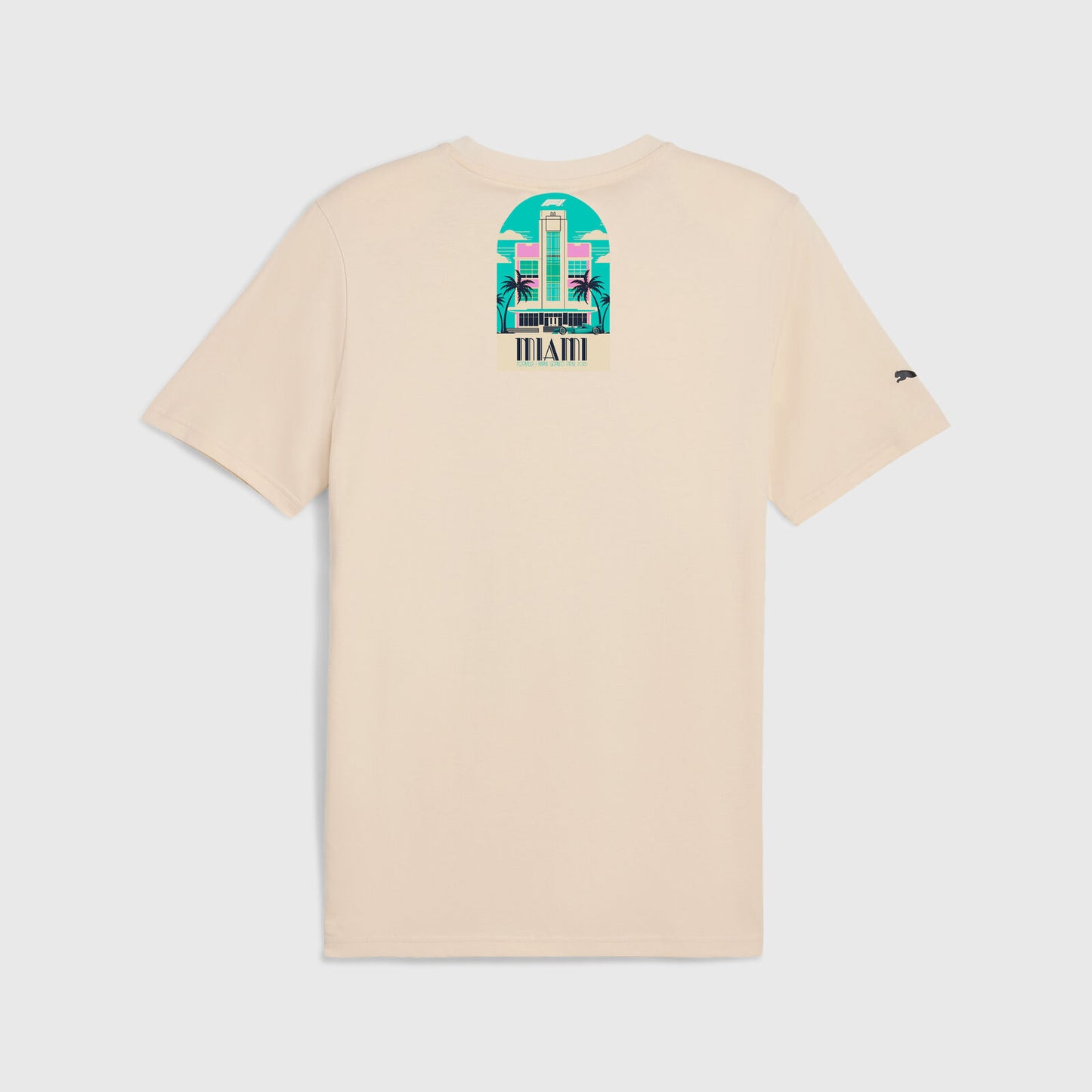 F1 FW MIAMI SE TEE - white