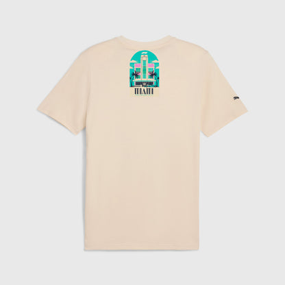 F1 FW MIAMI SE TEE - white