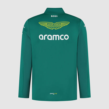 AMF1 RP MENS TEAM 1/4 ZIP - green