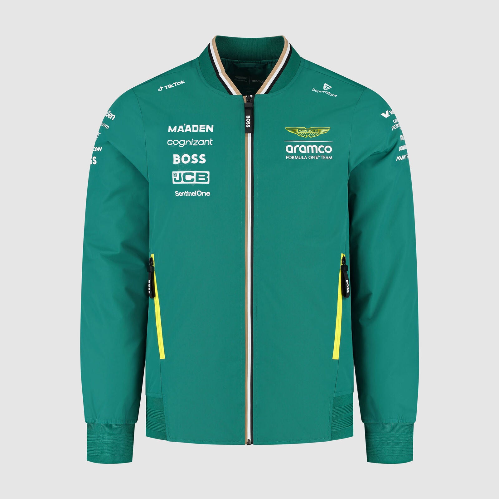 AMF1 RP TEAM BOMBER JACKET - green