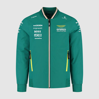 AMF1 RP TEAM BOMBER JACKET - green
